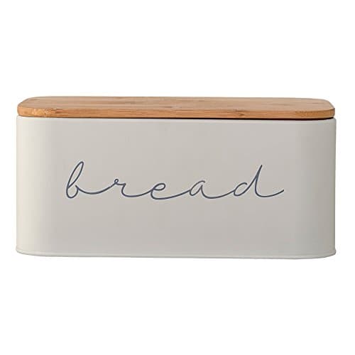Bloomingville Metal Bread Bin with Bamboo Lid 3