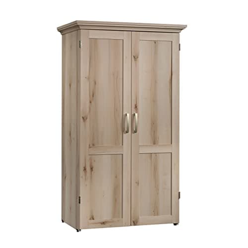 Sauder Miscellaneous Storage Craft & Sewing Armoire, Pacific Maple finish