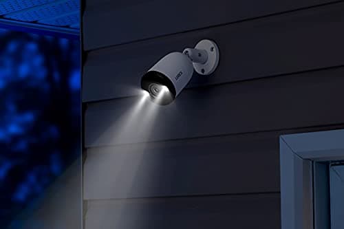 Lorex Outdoor 4K IP Add-On Metal Bullet Security Camera | NVR Add-On | Smart Motion Detection | 2-Way Talk | Color Night Vision | IP67 Waterproof | Requires Recorder 12