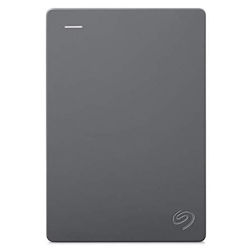 Seagate Basic 2TB USB 3.0 Portable External Hard Drive for PC Laptop (STJL2000400), Gray (Renewed)