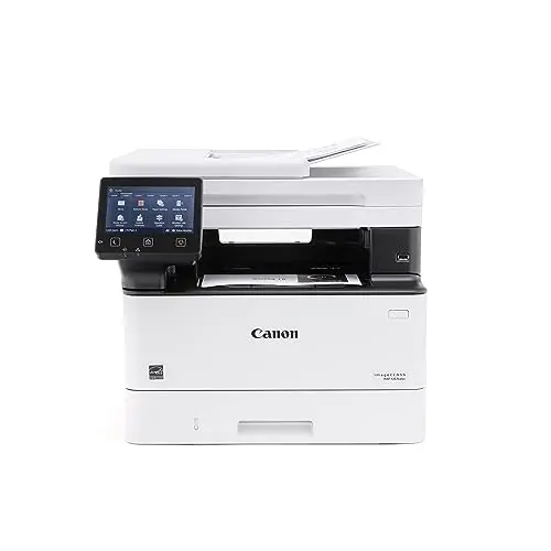 Canon imageCLASS MF465dw - Monochrome, Duplex Wireless Laser Printer, All-in-One with Scanner, Copier, Fax, Home or Office, Auto Document Feeder, Mobile Ready, 3 Year Limited Warranty, 42 PPM, White