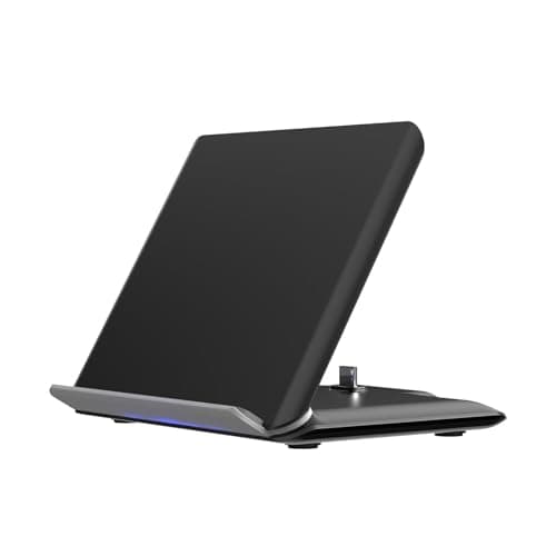 Wireless Charger for Samsung, 2 in 1 Fast Wireless Charging Station for Galaxy Z Fold 7/6/5/4/3, Galaxy S24/S23/S22,Google Pixel, Galaxy Buds 3/2/Pro/Live, Charging Stand with PD Adapter 8