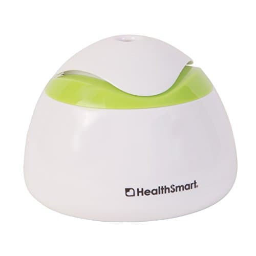 HealthSmart Travel Mate Personal Ultrasonic Small Personal Cool Air Mist USB Compact Travel Humidifier, Relief for Dry Skin, Compact and Personal, Quiet, Filter Free, FSA Eligible Humidifier, White 9