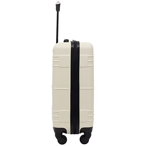 Travelers Club 22" Richmond Spinner Carry-On Luggage, Bone 5