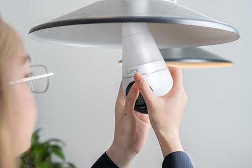 Lorex 2K Wi-Fi Smart Lightbulb Camera | E26/E27 Socket | Pan-Tilt View, Color Night Vision, Person & Vehicle Detection | 2-Way Talk | Alexa/Google | Cloud & Local Storage Option 11