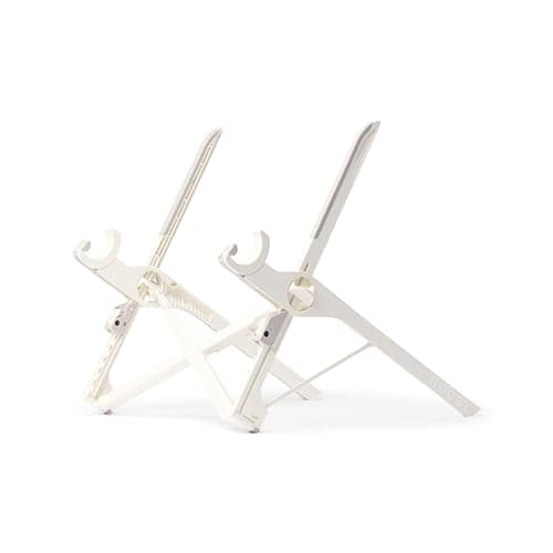 Roost V3 Plus - Ultra Portable and Adjustable Laptop Stand - Quick-Release Height Adjustment, 5 to 14 inch Screen Lift, Patented Rigid Folding Structure and Self-Adjustings Laptop Grips | Dune Color 5