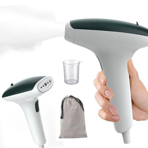 Travel garment Mini Steamer for Clothes: portable clothes steamer handheld clothing fabric steamers travel size small hand held electric steam iron plancha a de vapor para ropa portatil travel gift