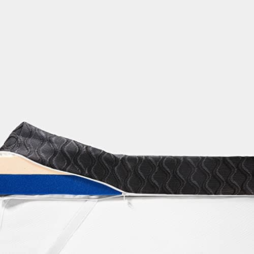 ViscoSoft 4 Inch Active Cooling Memory Foam Mattress Topper Full - Made in USA Select Copper-Infused Black Mattress Pad