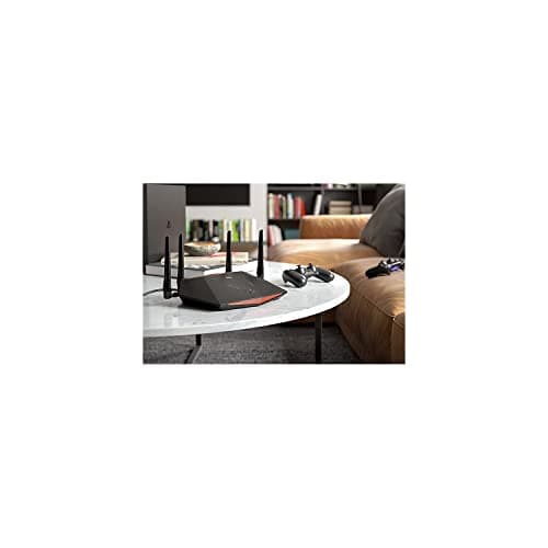 NETGEAR Nighthawk Pro Gaming 6-Stream WiFi 6 Router (XR1000) - Security Features, AX5400 Wireless Speed (up to 5.4Gbps), DumaOS 3.0 Optimizes Lag-Free Server Connections, 4 x 1G Ethernet Ports 8
