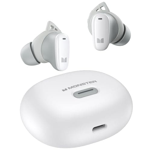Monster Bluetooth Headphones, White