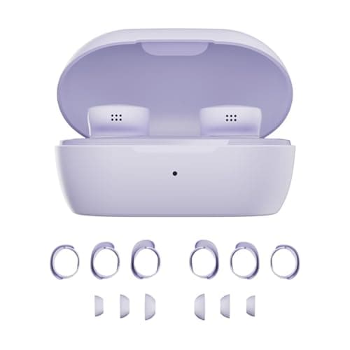 Bose QuietComfort Bluetooth Earbuds, True Wireless Earbuds with Active Noise Cancellation and Mic, Deep Bass, IPX4 Rating, Up to 8.5 Hours of Playtime, Chilled Lilac 8