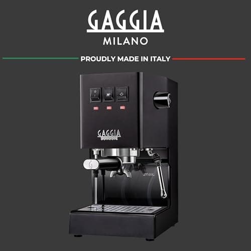 Gaggia RI9380/49 Classic Evo Pro Espresso Machine, Thunder Black, Small 6