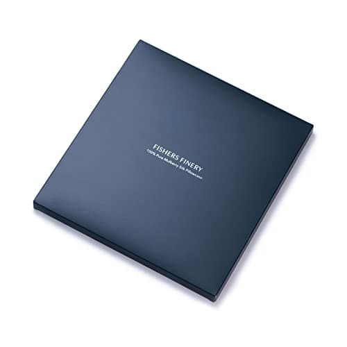 Fishers Finery 19mm 100% Pure Mulberry Silk Pillowcase, Quality Tested (White, S) 6