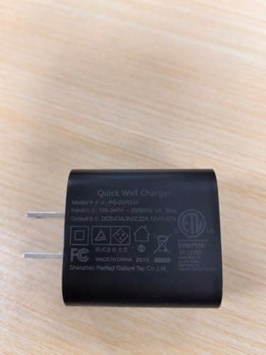 NANAMI Fast Wireless Charger with USB Phone Charger, Qi Certified Charging Stand with 20W PD Adapter for iPhone 17/17 Pro/17 Pro Max/16/16 Plus/15/14/13/12,10W for Samsung Galaxy S25/S24/S23/S22/S21 7