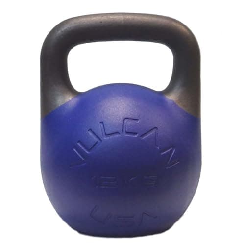 Vulcan Competition Kettlebell – Ergonomic Steel Design with 35mm Wide Grip Handle | Ideal for Strength Training and Workouts | Suitable for All Hand Sizes 8