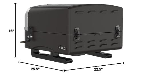 HALO Versa 16 Pizza Oven | 16” Rotating Stone, Patented Dual Burner System, 5-Minute Pizzas, Easy Clean | Propane Powered | HZ-1004-ANA 9