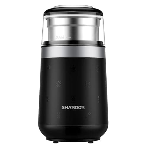 SHARDOR Super Silent Coffee Grinder, Electric Coffee Bean & Espresso Grinder with 1 Removable Stainless Steel Bowl