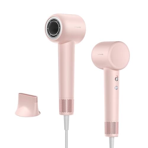 Dreame Gleam Hair Dryer for Women – Powerful Fast Drying, Lightweight, 200M Negative Ions for Frizz-Free Shine, Low Noise, Intelligent Temperature Control, 4 Temp Settings, Compact & Ergonomic Design