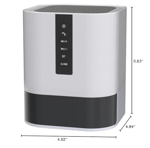 Hetyre Night Light Bluetooth Speaker, 5 in 1 Touch Control Bedside Lamp Dimmable Multi-Color Changing, Bedroom Alarm Clock, Best Birthday Gift Ideas for 10 11 12 13 14 Year Old Teenage Girls/Boys 11