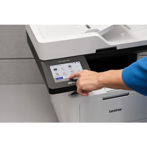 Brother Professional Laser Printer All-in-One with Scanner and Copier, High-Speed 50 ppm Monochrome Printing, Wireless Network Ready, Dual-Band WiFi, Auto 2-Sided Print (MFC-L5915DW) 4