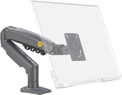 NB North Bayou Monitor Mount,Fits 17-30" or Bigger Computer Monitors(Within 19.8lbs), Adjustable Stand with Tilt Rotation Swivel Function, Desk Mount F80 6
