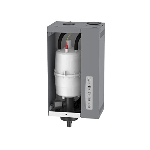 AprilAire 865 Whole-House Steam Humidifier, Manual Steam Humidifier with Wall Mount Fan, Whole-House Humidifier for Homes without HVAC Duct System up to 10,300 Sq. Ft., White 8