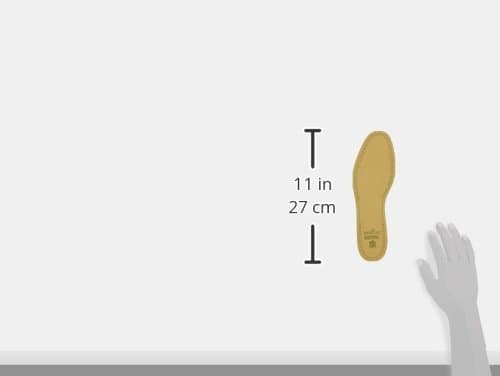 Pedag Royal | Genuine Lambskin Leather Insoles | Made in Germany | Vegetable-Tanned Leather | Activated Carbon for Anti-Odor | Latex Foam Padding | Thin & Absorbent | US Women 11/ Men 8/ EU 41 | Tan 7