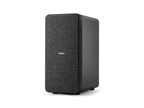 Denon DHT-S517 TV Sound Bar with Subwoofer, 3D Surround Sound, Dolby Atmos, Wireless Subwoofer, HDMI eARC, Wireless Music Streaming via Bluetooth, Quick Setup, Wall-Mountable 5