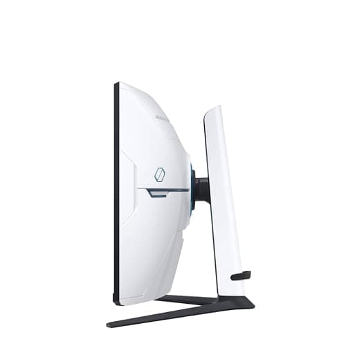 Samsung 32" Odyssey Neo G8 (G85NB) 4K UHD 240Hz 1ms G-Sync 1000R Curved Gaming Monitor, Quantum HDR2000, AMD FreeSync Premium Pro, Matte Display, DisplayPort, Black & White, LS32BG852NNXGO 18