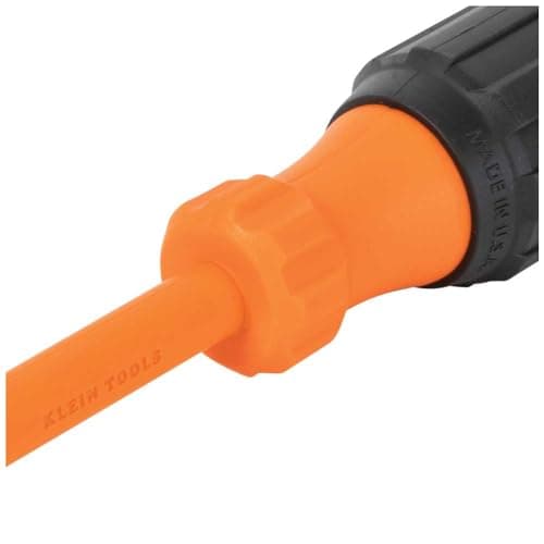 Klein Tools 85073INS Insulated Screwdriver Set, Made in USA, features 1000V Phillips, Slotted and Square Tips, Cushion Grip Handles, 3-Piece 8