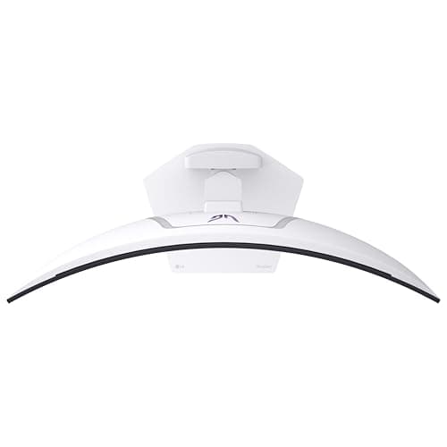 LG 34GX90SA-W 34-inch Ultragear WQHD (3440 x 1440) OLED Curved Gaming Monitor 240Hz, 1ms, NVIDIA G-Sync Compatible, AMD FreeSync Premium, VESA DisplayHDR True Black 400, webOS, USB Type-C, White 6