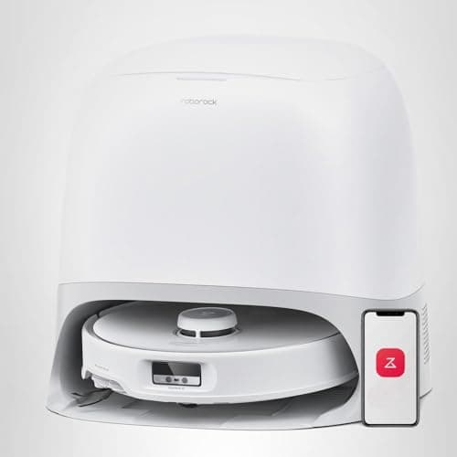 roborock Qrevo Curv Robot Vacuum and Mop, Zero-Tangling, AdaptiLift Chassis, FlexiArm Technology, Al Obstacle Recognition, 17mm Mop Lift, 18,500Pa Suction, Hot Water Mop Washing & Dock Self Cleaning 9