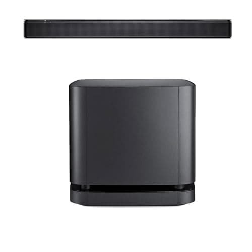Bose TV Speaker with Bass Module 500 for Soundbars, Black