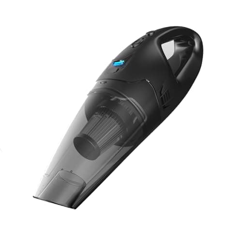 BSRCO Handheld Vacuum Cordless | Car Vacuum Portable Cordless 650mL Washable Dustbin | 25-Min Runtime Rechargeable Hand Held Vacuum 8000Pa Powerful Suction