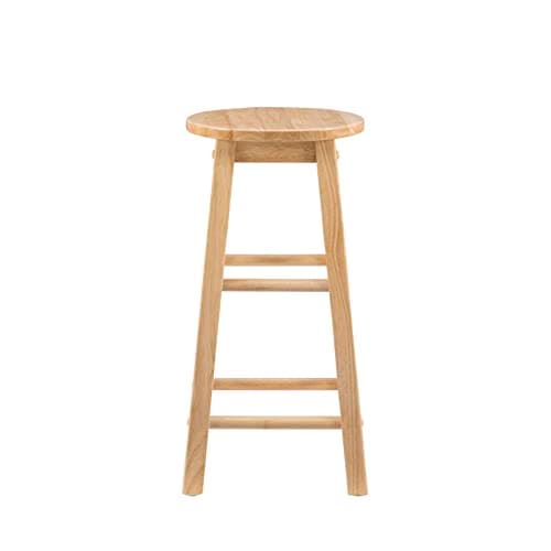 Linon Natural Barstool with Round Seat, 24-Inch 8