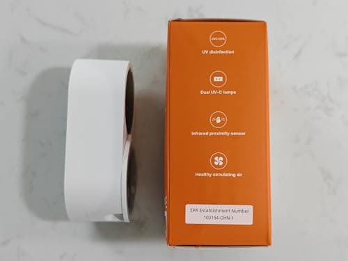 Bitvae Upgraded Tooth Brush Holder for Bathroom 2.0, Infrared Sensing Toothbrush Cleaner, Wall-Mounted for Most Size Toothbrushes, Air Drying, LED Smart Screen, White Gold Trim 9