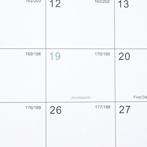 2025 Wall Calendar - 2025 Calendar, Jan.2025 - Dec.2025, 14.6" x 11.5", 12 Monthly Wall Calendar 2025 with To Do & Habit Tracking Pattern, Twin-wire Binding, Julian Date - Floral 8