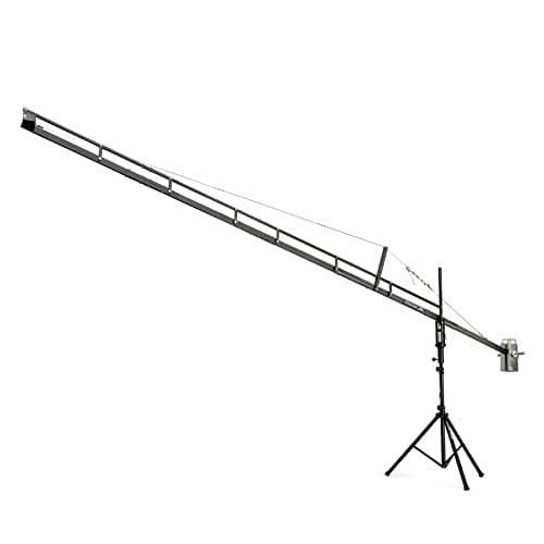 PROAIM 18ft Camera Crane Jib with Stand for Gimbals, Pan-Tilt & Fluid Head. for DSLR Video Cameras up to 8kg / 17.6lb (P-18-JS)