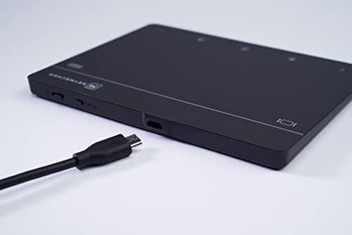 Keymecher Mano 703 Wireless Touchpad with High Precision Haptic Feedback, Bluetooth Trackpad, Multi-Gesture Support for Desktop, Laptop, Notebook - Compatible with Windows 10 & 11, Black 7