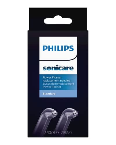 Philips Sonicare Power Flosser Standard Tips (F1), 2pk, White HX3042/00