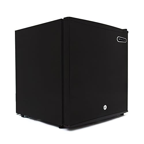 Whynter Upright Small Freezer Mini Freezer with Lock for Bedrooms, Dorms, Garages, Offices CUF-110B, Black Energy Star, 1.1 Cu Ft 8