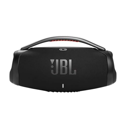 JBL Boombox 3 Black Portable Bluetooth Speaker with Massive Sound, Deepest Bass, IPX7 Waterproof, 24H Playtime, PartyBoost 7