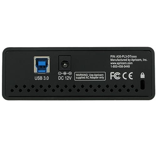 Apricorn 2TB Aegis Padlock DT 256-Bit Encrypted USB 3.0 Hard Drive (ADT-3PL256-2000) 6