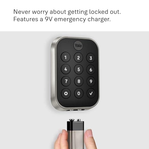 Yale Security Home Assure Lock 2 Deadbolt, Black Suede Keyless Entry Door Lock with Digital Touchscreen Keypad and Bluetooth Connectivity (No Wi-Fi), YRD430-BLE-BSP 8