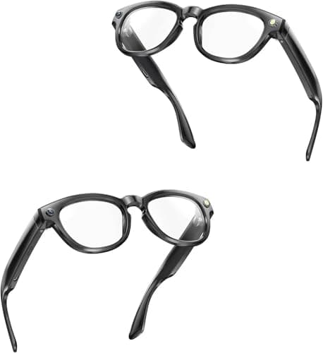 AI Smart Glasses with 1080 HD Camera, Bluetooth Music & Call, Real-Time Translation in 110+ Languages, Hands-Free Video Recording Glasses with 32GB Storage, Lightweight Sunglasses for Travel & Sports