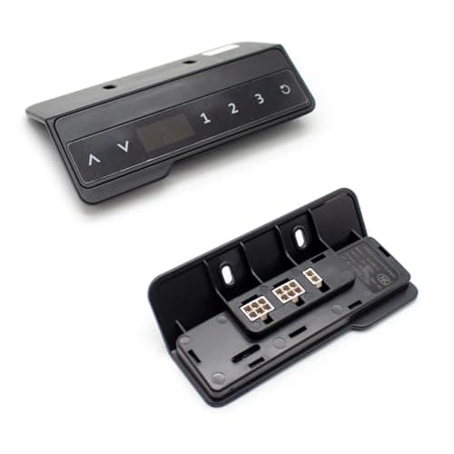 SUZLAZYR 94A10 Elevated Table Motor, Manual Control Integrated 3-Piece Kit Lift Table Motor Set Lifting Desk Accessories 40KG 107RPM,8mm Hole 4