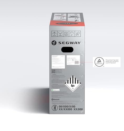 Segway Ninebot Max G3 Electric Scooter, 28 mph Top Speed w/ 50 Miles Max Range, 2000W Peak Motor, Dual Hydraulic Suspension, Fast Charging Scooter for Adults and Teens, UL-2272 2271 Certified 12