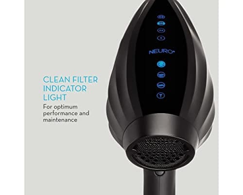 Neuro by Paul Mitchell Halo Tourmaline Touch-Screen Hair Dryer, Multiple Heat + Speed Settings, Cool Shot Button 5
