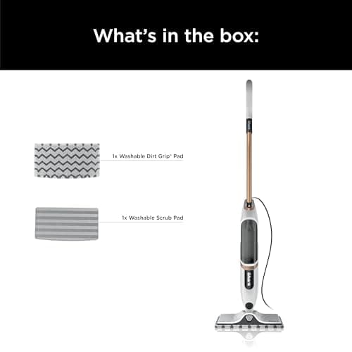 Shark SteamSpot Steam Mop with Steam Blaster Technology, 3 Steam Modes, 2 Washable Pads, XL Removable Water Tank, Lightweight, Steam Cleaner for sealed Hard Floors, Hardwood, Tile, Laminate, S2001 11