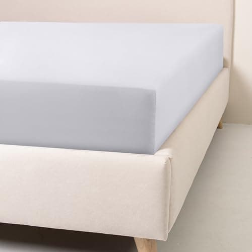 CBE Queen White Fitted Sheet - Bottom Sheet - 1 Fitted Sheet Only - Soft Microfiber - Deep Pocket - Shrinkage and Fade Resistant - Durable and Long Lasting - Easy Care 9